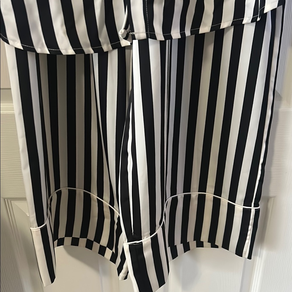 La Ligne Target Striped Black and White Pant set 1X NWT - Picture 4 of 8